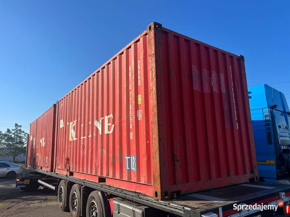 Kontener morski magazynowy 20DV 6 metrowy Stargard