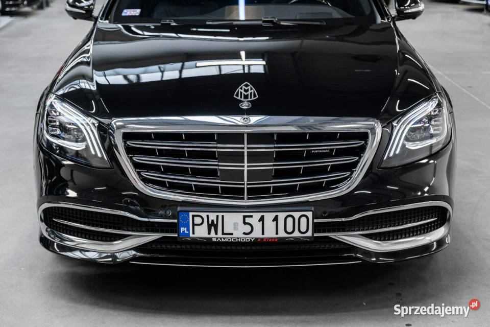Mercedes S 560 Maybach Maybach Krajowy 47 000 czujnik martwego pola