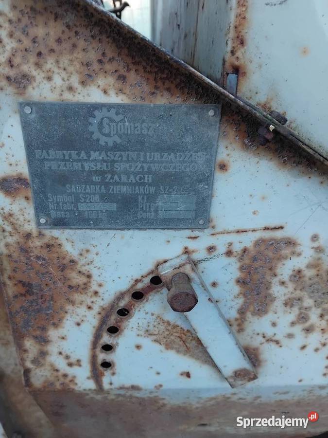 Sadzarka do ziemniaków spomasz s206 Trzcianka