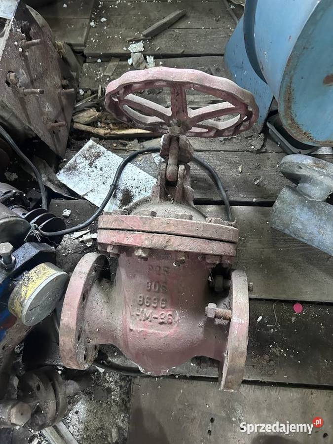 Zawór zaporowy zasuwa klinowa DN 80 Śmigiel