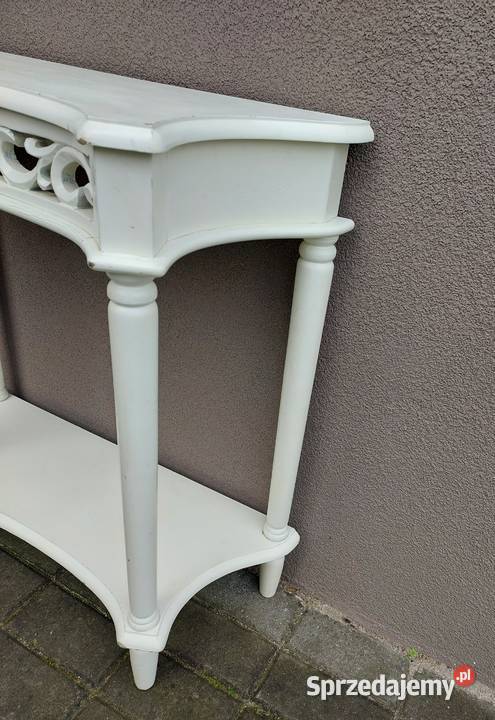 Stylizowana konsola półka stolik pod lustro Tczew