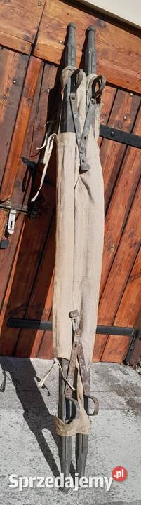 Nosze wojskowe WP drewniane składane wrzesień Antykwariat mazowieckie Niemieryczew