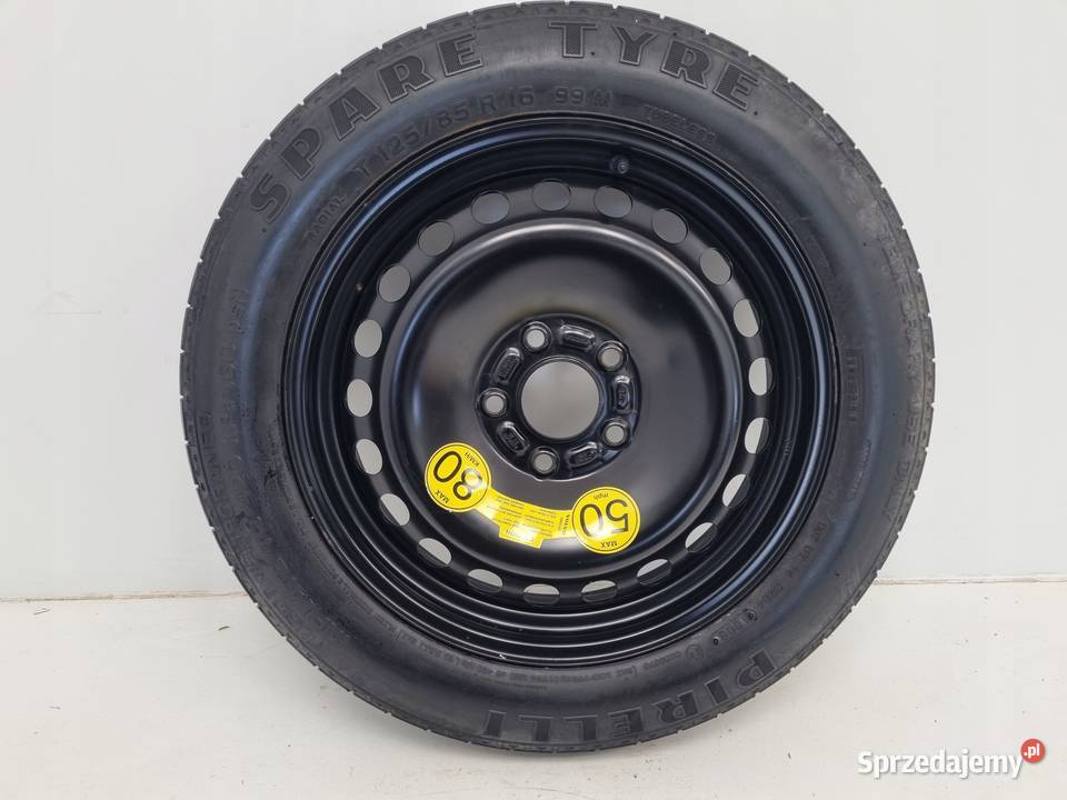 KOŁO DOJAZDOWE Volvo S40 II V50 C30 12585 R16 Chełm sprzedam