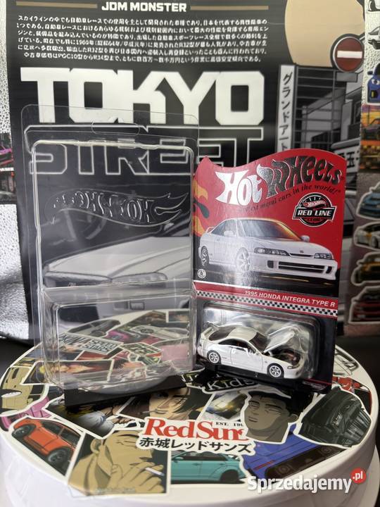 Hot Wheels RLC 1995 Honda Integra Type R White Samochody i pojazdy Wrocław