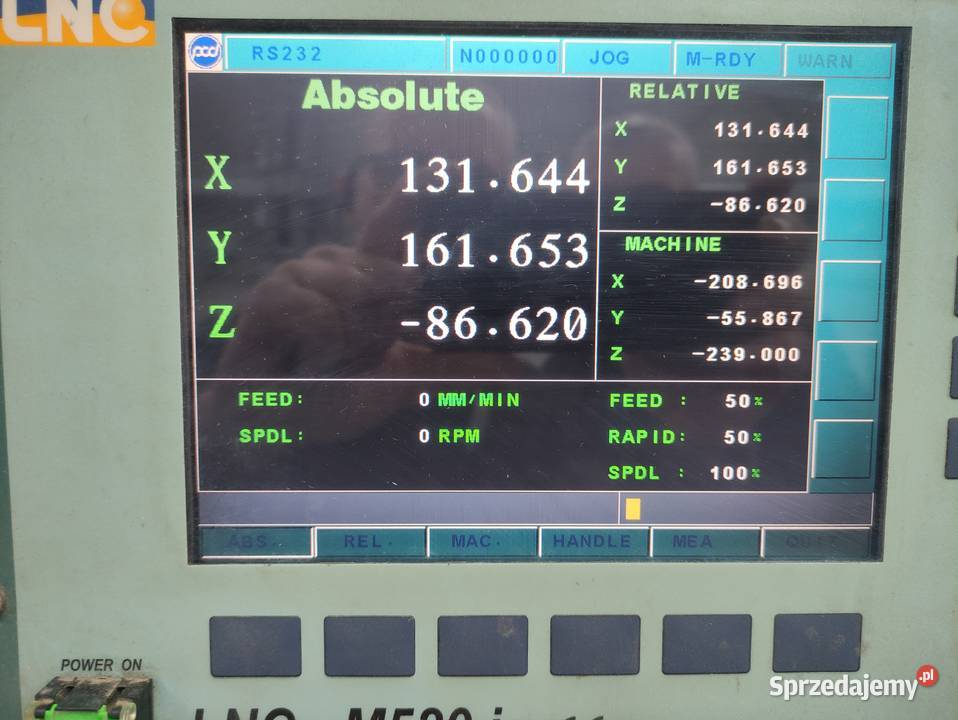 frezarka cnc Knuth X Grapgh 600 Dima grawerka śląskie Częstochowa sprzedam