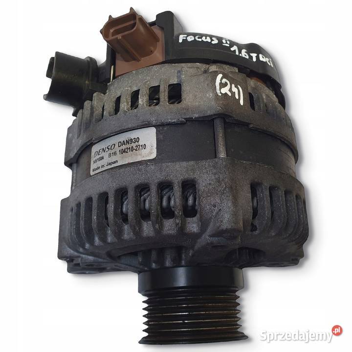 ALTERNATOR Ford Focus MK2 II 16 TDCI denso Części samochodowe Chełm