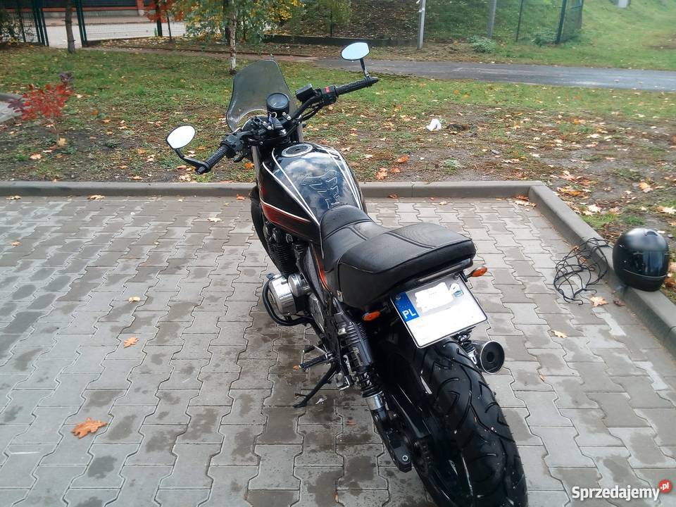 Kwasaki Zephyr 550 custom cafe racer Motoryzacja Warszawa