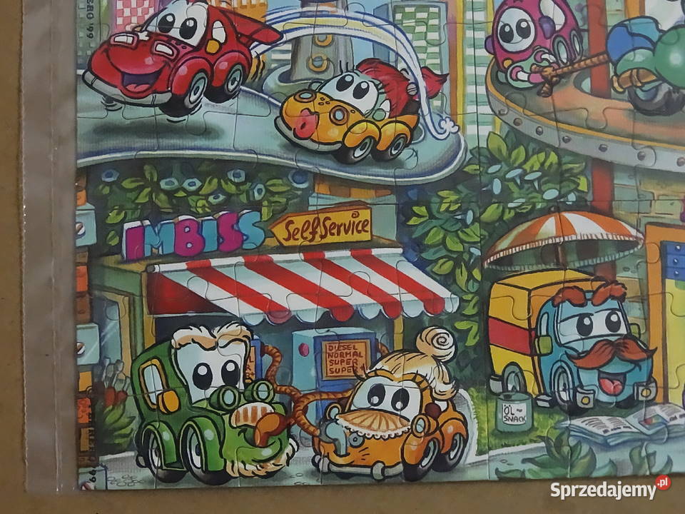 Kolekcjonerskie Puzzle Kinder Niespodzianka 1999 Biłgoraj