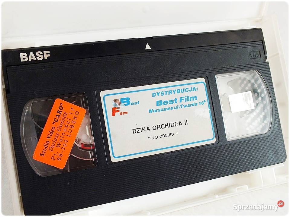 Kaseta VHS Dzika Orchidea Film na Video ORYGINAŁ Żary