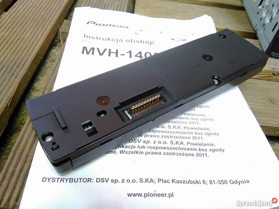 Radio samochodowe Pioneer MVH1400UB Szklarska Poręba sprzedam