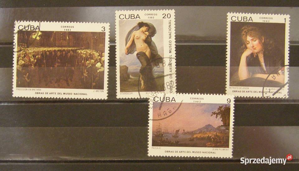 Znaczki pocztowe - Kuba - Malarstwo - 2