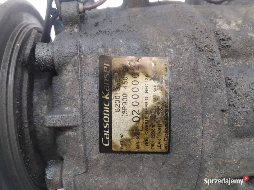 SPRĘŻARKA KLIMATYZACJI 8200133818 35 V6 Renault