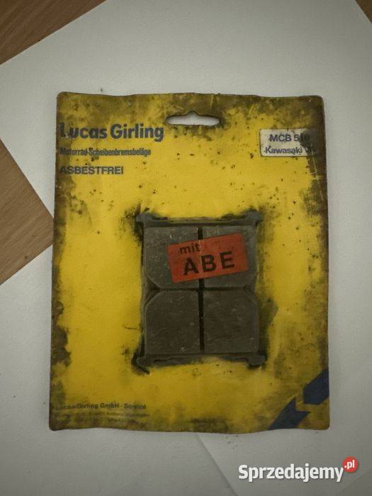 Klocki Kawasaki MCB 515516 Z400 GPZ Z550 Z650 Poznań sprzedam