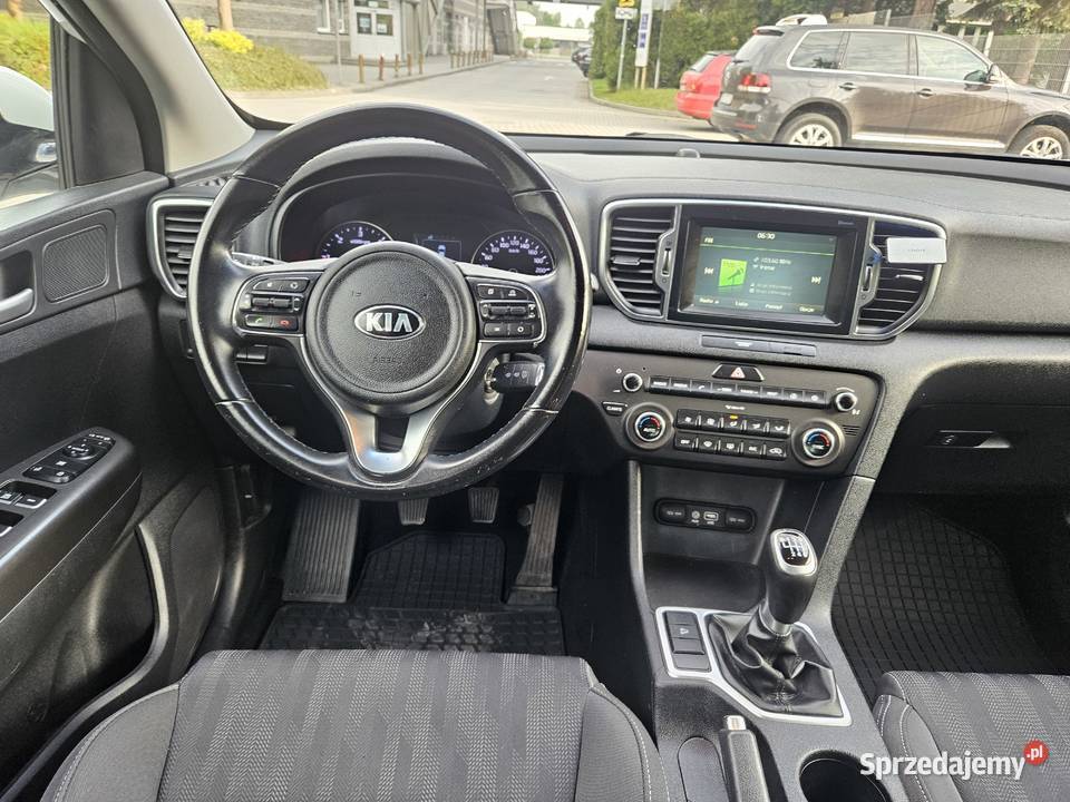 Kia Sportage 17CRDI 115 Euro6 Serwis Navi Kamera czujnik zmierzchu Sanok