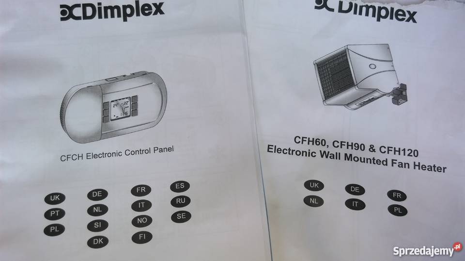Nagrzewnica elektryczna 6 kW400V Dimplex CFH Opoczno