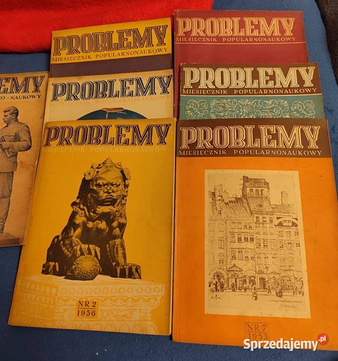 Czasopisma z lat 50 tych ubiegłego wieku Sosnowiec