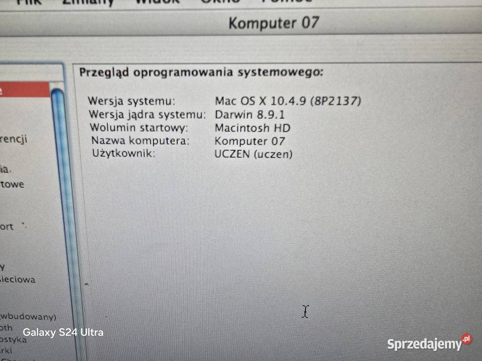 apple imac a1195 core2duo 183ghz Chełm Śląski