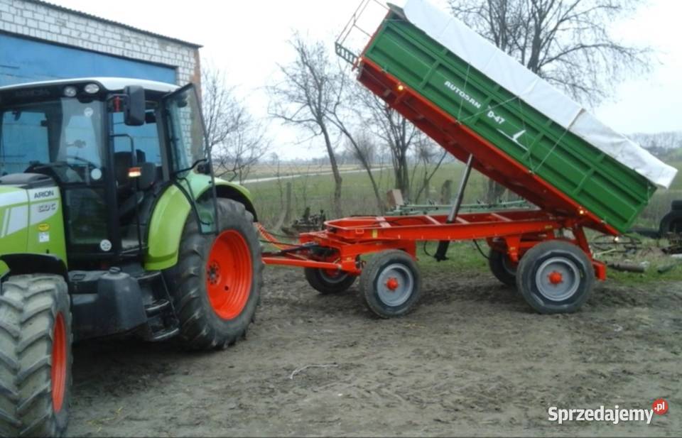 Przyczepa rolnicza Autosan D47 wywrot na 3 Żnin