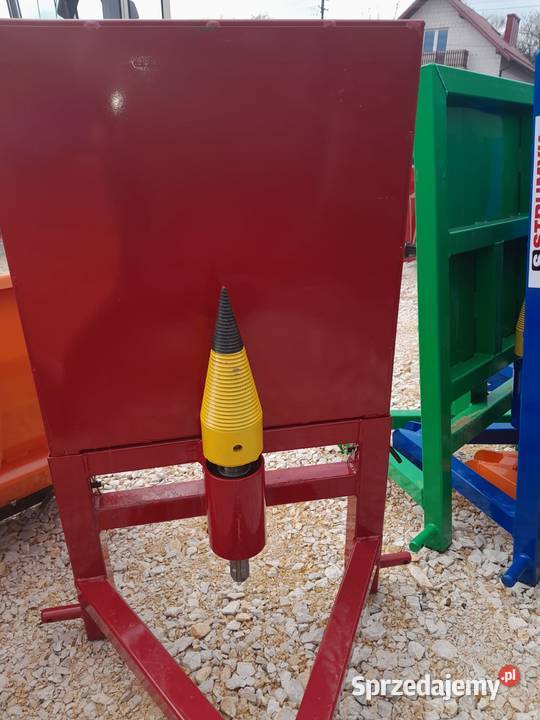 Łuparka świdrowa na wom do traktora mini Prudnik
