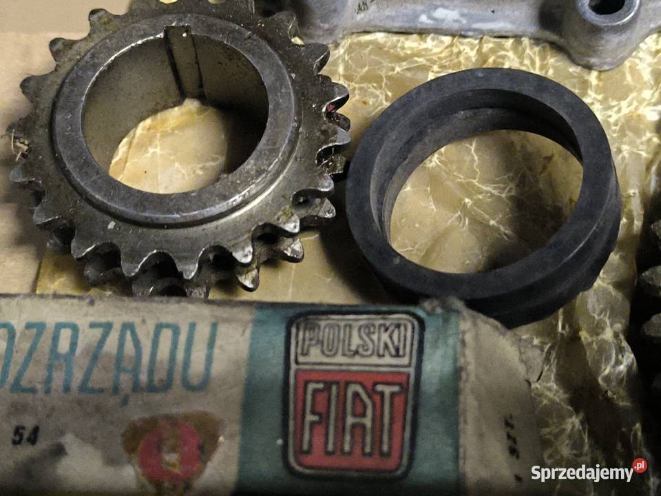 Fiat 125p klasyk pokrywa rozrządu kola łańcuch Stalowa Wola