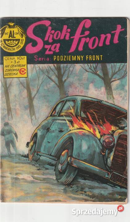 Skok front seria Podziemny front wyd II 1979 Pruszków sprzedam