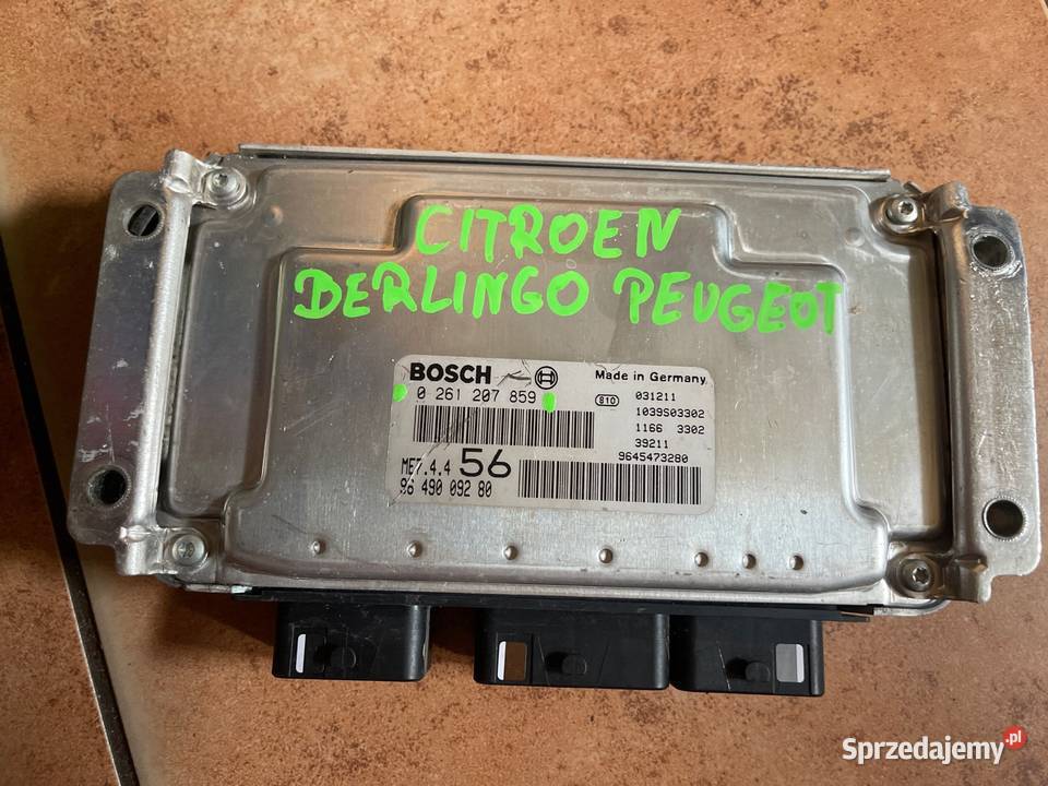 Komputer Citroen Berlingo Peugeot 0261207859
