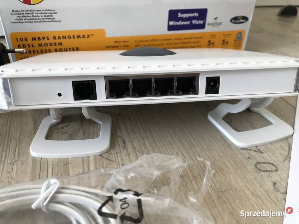ROUTER WiFi NETGEAR DG834PN ADSL Kielce