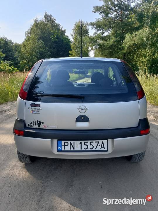 Opel Corsa C benzyna+LPG wielkopolskie Turek