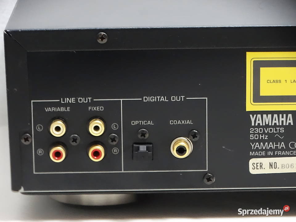 Odtwarzacz CD Yamaha CDX870 Natural Sound HiFi Biłgoraj