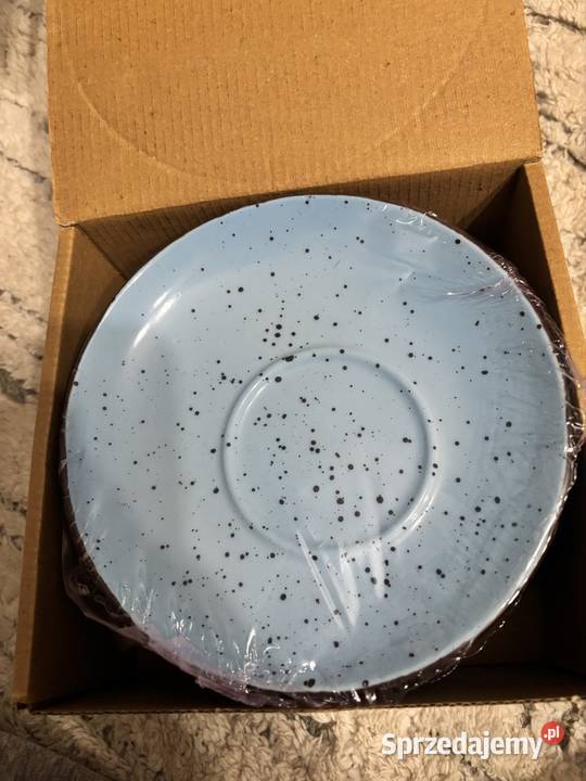 Zestaw talerzyków niebieski Słubice