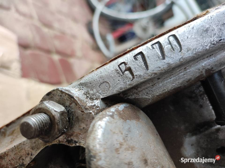 Obudowa blok kadłub silnika K750 1959 roku wielkopolskie Leszno