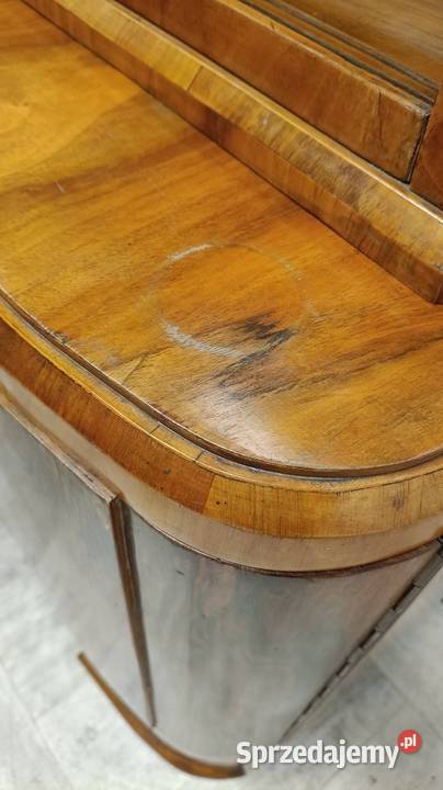 komoda bufet witryna art deco orzech vintage do łódzkie Radomsko