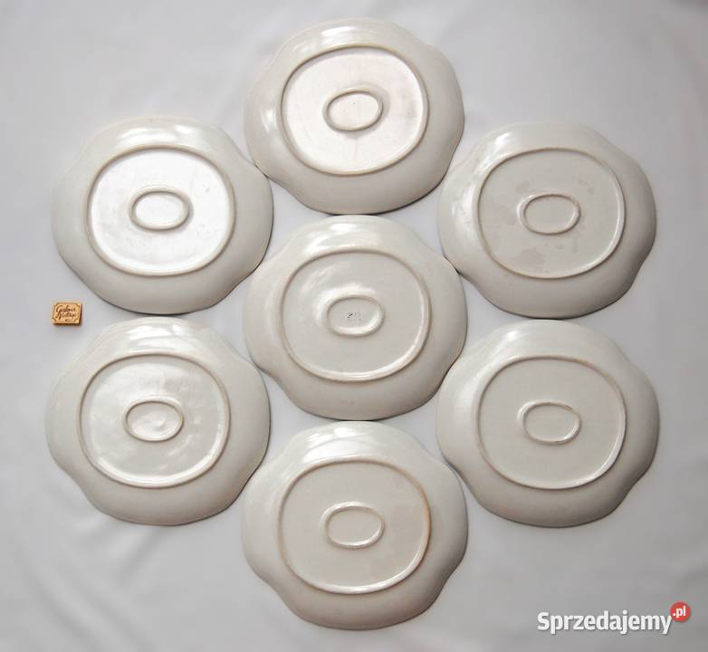 HomeYou serwis obiadowy kamionka turkus biały