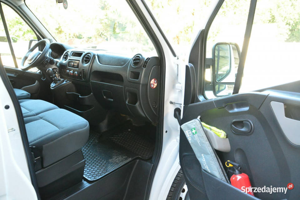 Renault Master średniak 7 osobowy brygadówka centralny zamek Warszawa