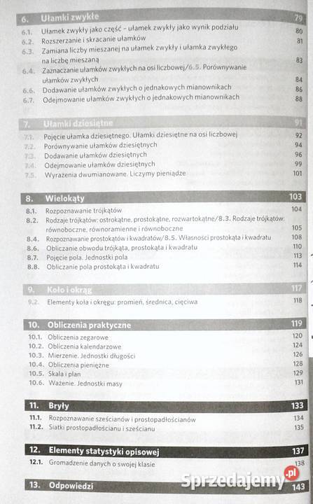 Matematyka z klasą Kl 4 Zbiór zadań Monika Kunc Chełm
