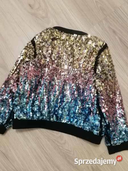 kurtka cekinowa HM Rozmiar 104 warmińsko-mazurskie