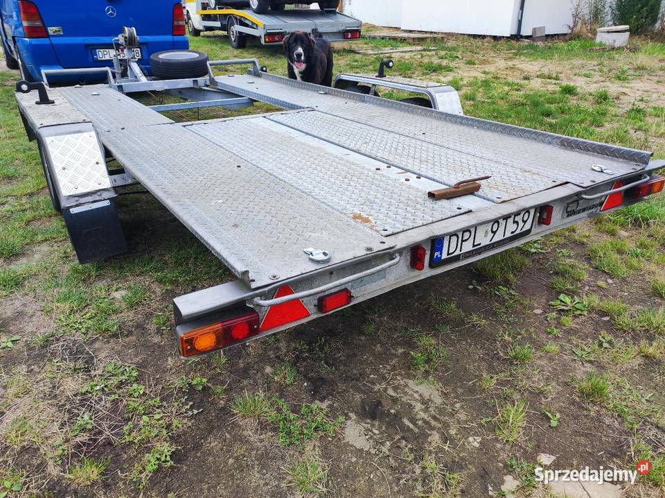 Laweta przyczepa Niewiadów do przewozu pojazdów Lawety Polkowice