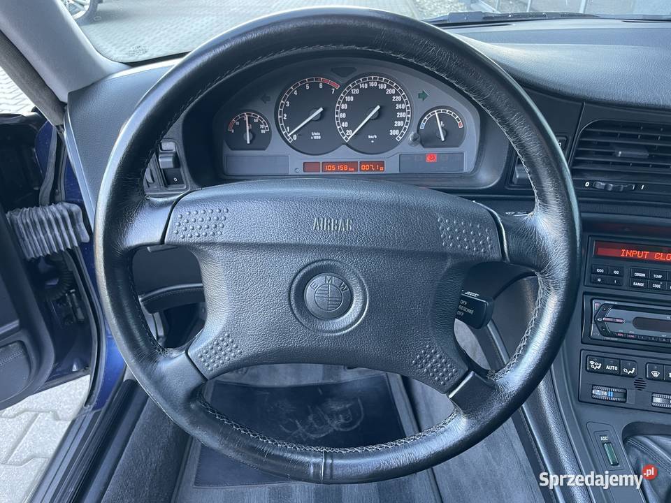 BMW 850i E31 V12 Manual 1991 Klasyk GT Bielsko-Biała