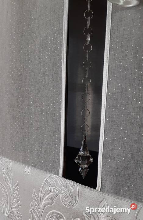 Firana panel srebrne kropeczki Mława sprzedam