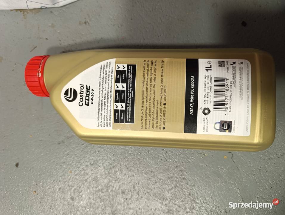 Olej Castrol Edge 0w20v 1L Oleje silnikowe