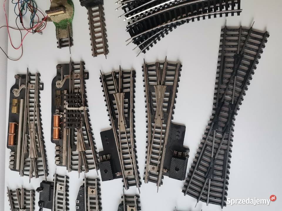 Stare tory rozjazdy zwrotnice Piko zabawki PRL Pozostałe Katowice
