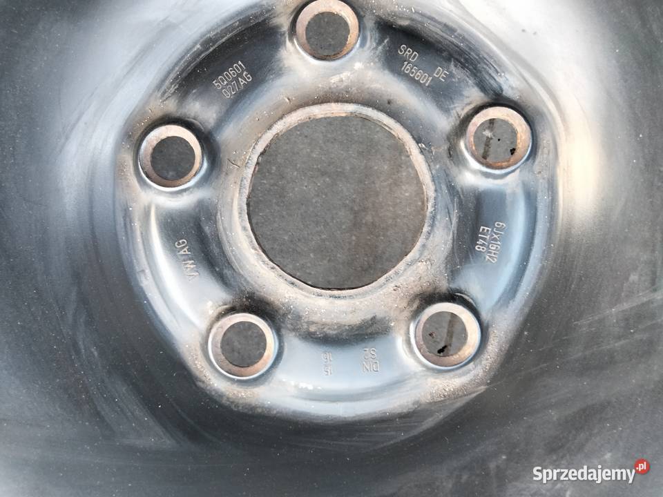 felgi stalowe 16 VW audi seat skoda 5x112 et48 Pionki