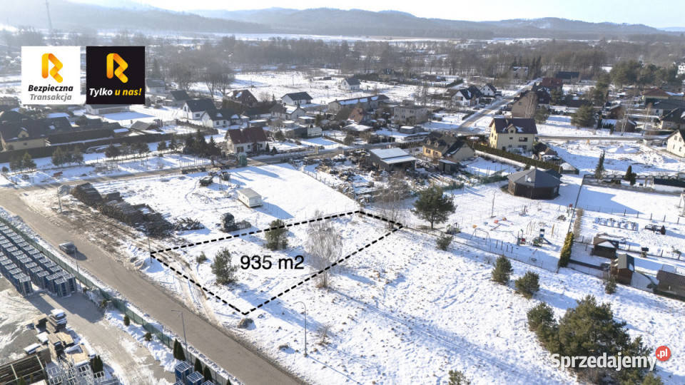 Sprzedaż działki 935m Bożepole Małe