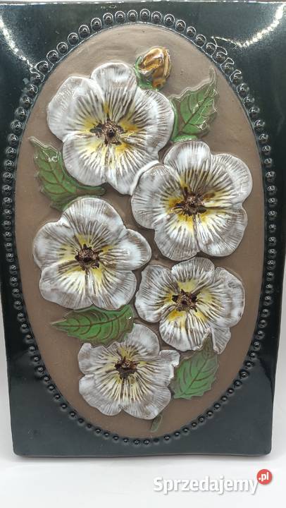Ceramiczny kafel ścienny zawieszka płytka JIE Antyki lubelskie Zamość sprzedam