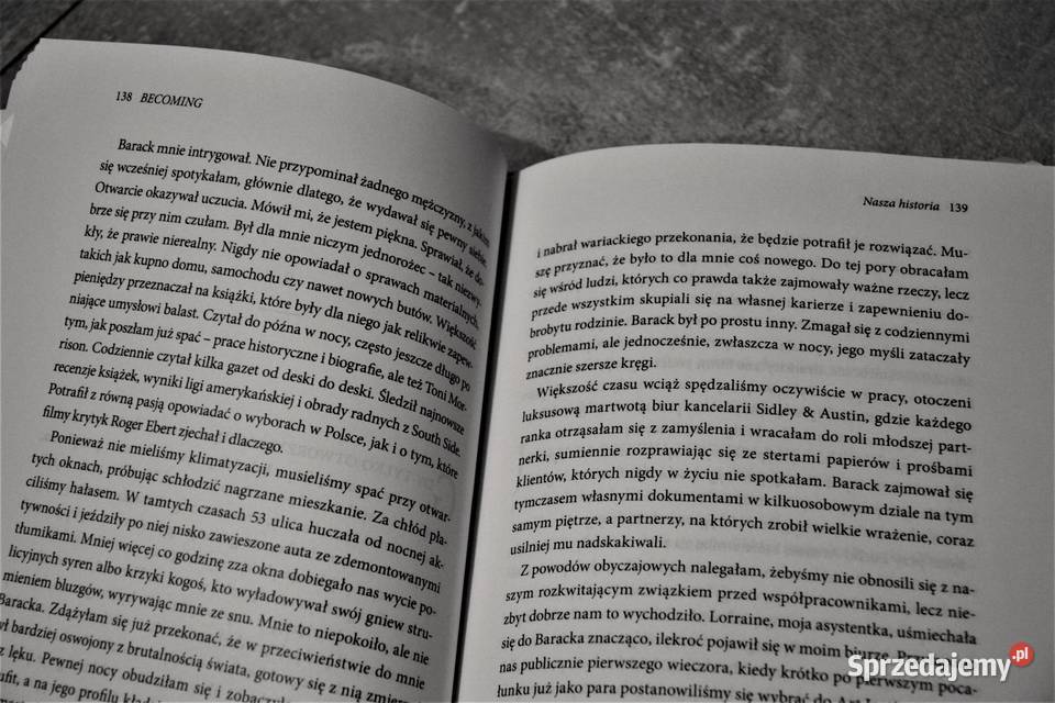 BECOMING MOJA HISTORIA Michelle Obama Chorzów