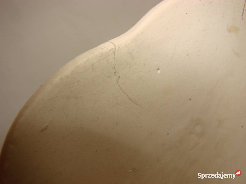 fajansowy świecznik naścienny Pruszcz Gdański