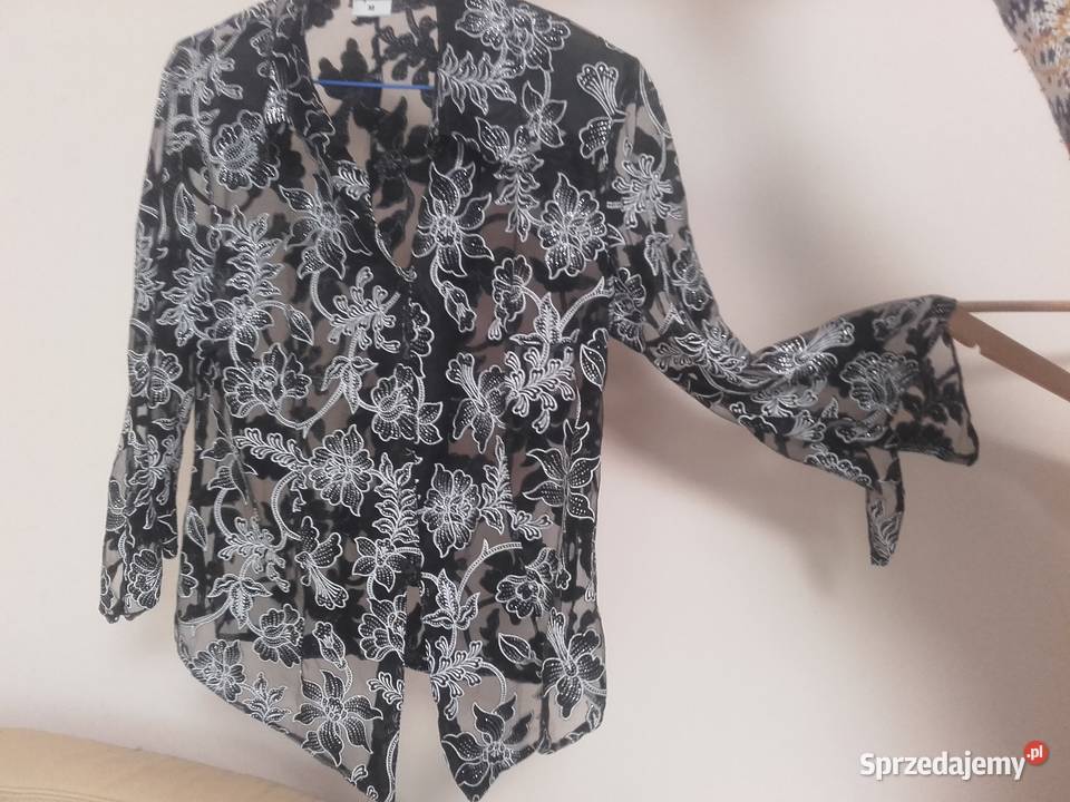 elegancka koronkowa narzuta bluzka damska Top Moda i Styl Będzin sprzedam
