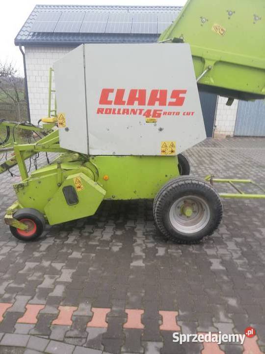 Prasa Rolująca Claas Rollant 46 Roto Cut mazowieckie Gończyce sprzedam