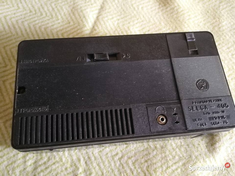Radio Selga 405 USSRPRL Sprawne Szczecin sprzedam