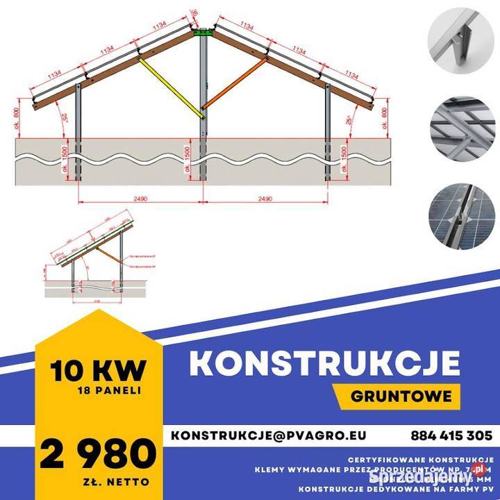 Konstrukcje gruntowe najtaniej Starogard Gdański